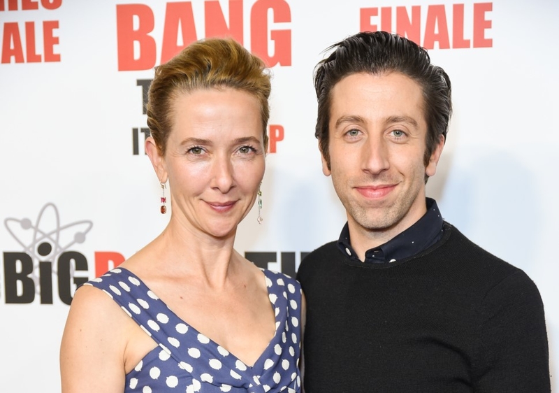 Simon Helberg y Jocelyn Towne | Getty Images Photo by Presley Ann/FilmMagic