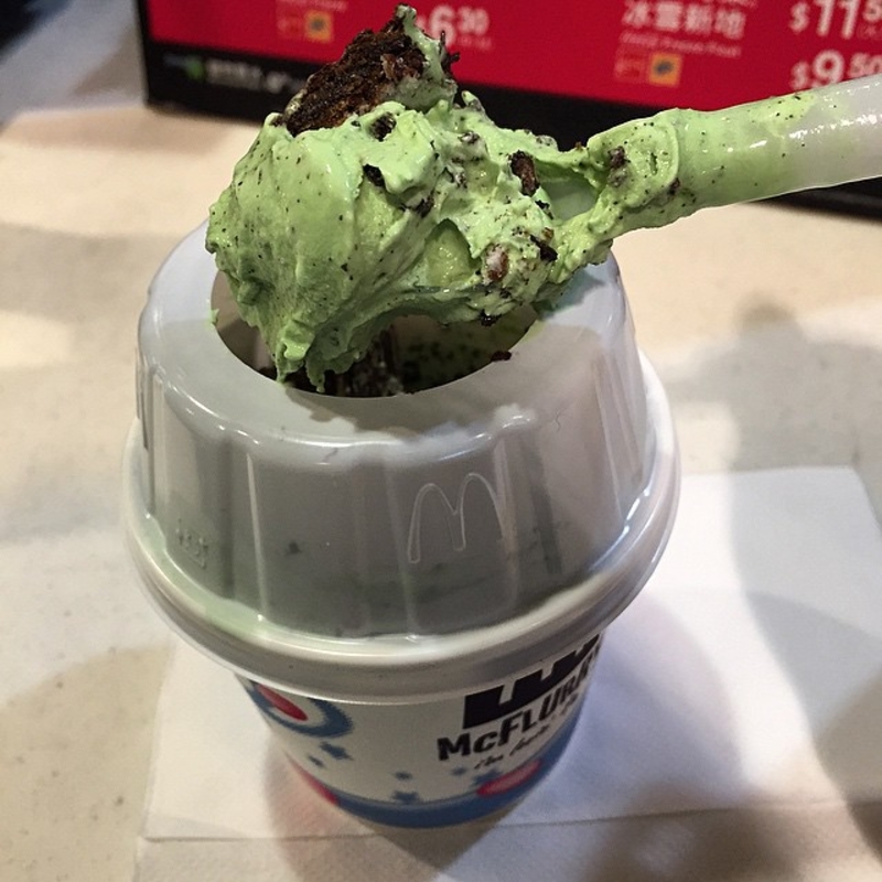 Meeting the Matcha McFlurry | Instagram/@lokrry