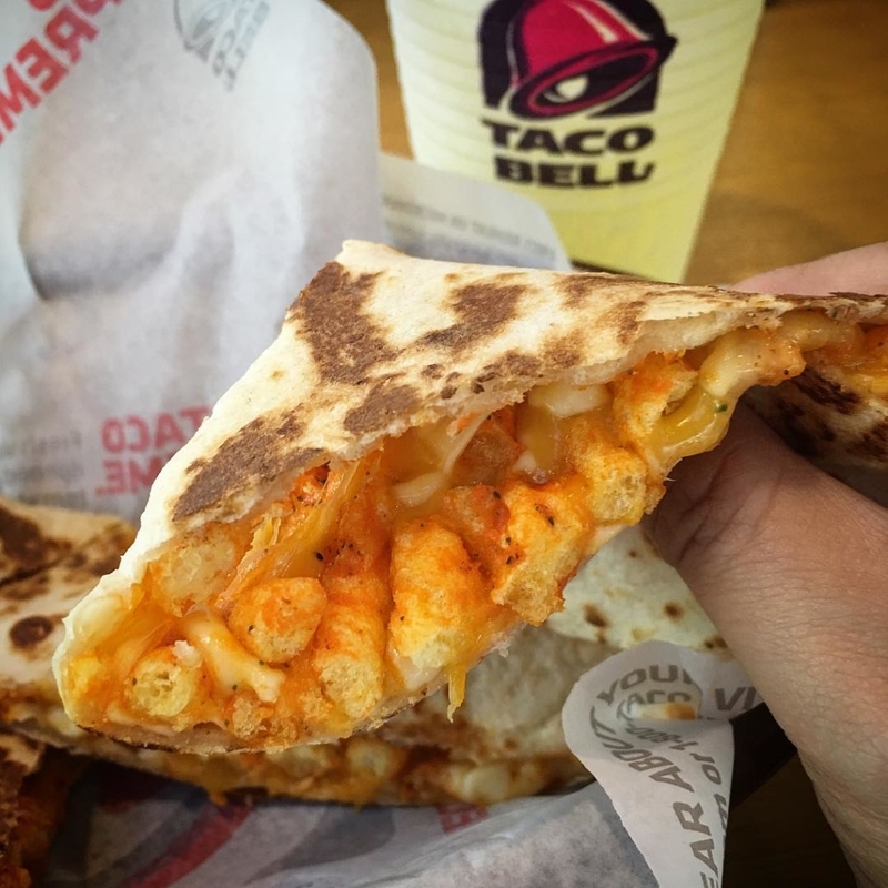 Cheetos Quesadilla | Instagram/@kayecatral