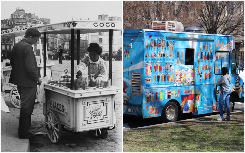 Ice Cream Vendors | Getty Images Photo by Keystone-France & Alejandro Guzmani/Shutterstock