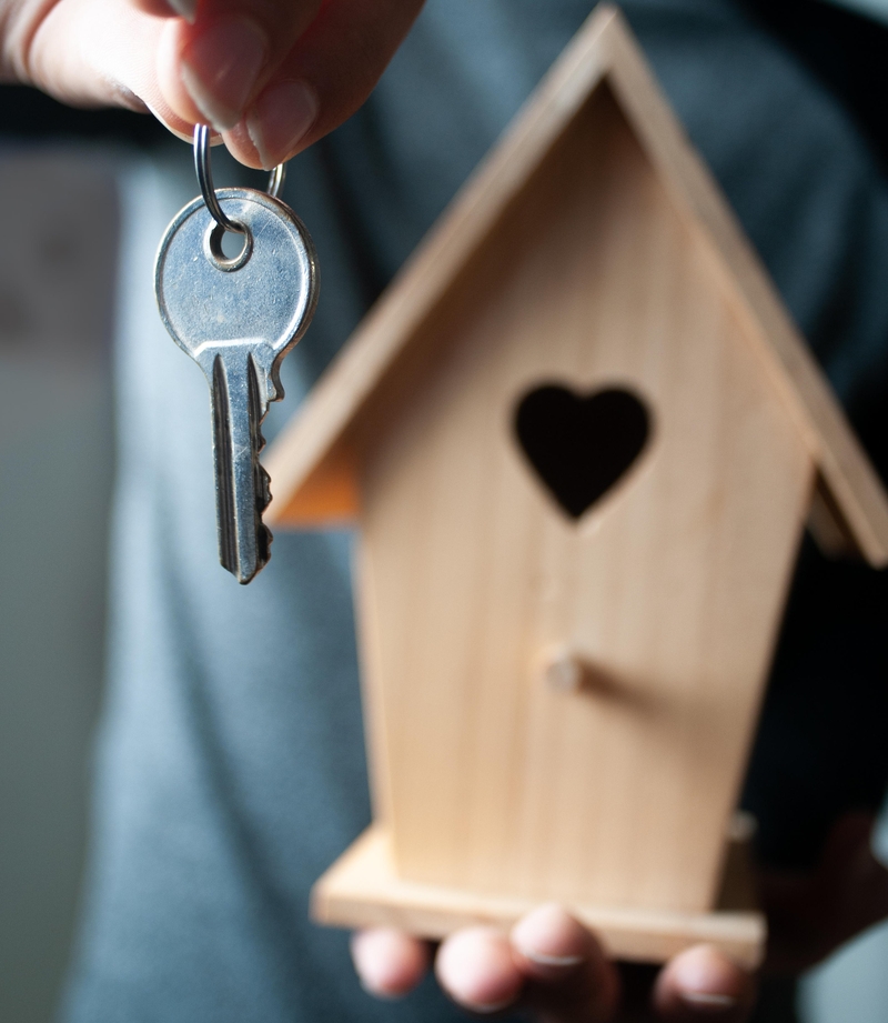 A False-Bottom Birdhouse | Alamy Stock Photo by Robert Brown