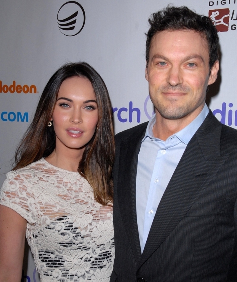 Brian Austin Green and Megan Fox | Shutterstock