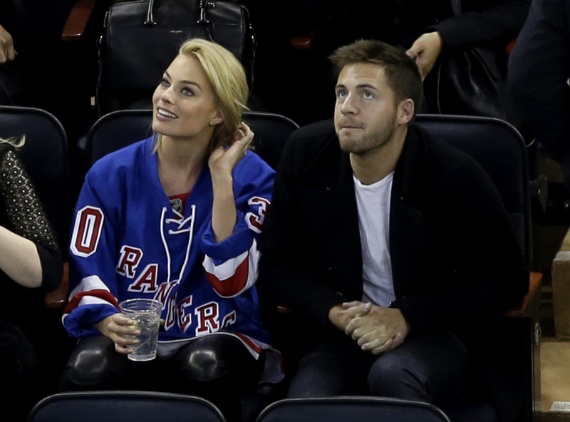 Margot Robbie and Tom Ackerley | Alamy Stock Photo by John Angelillo/UPI