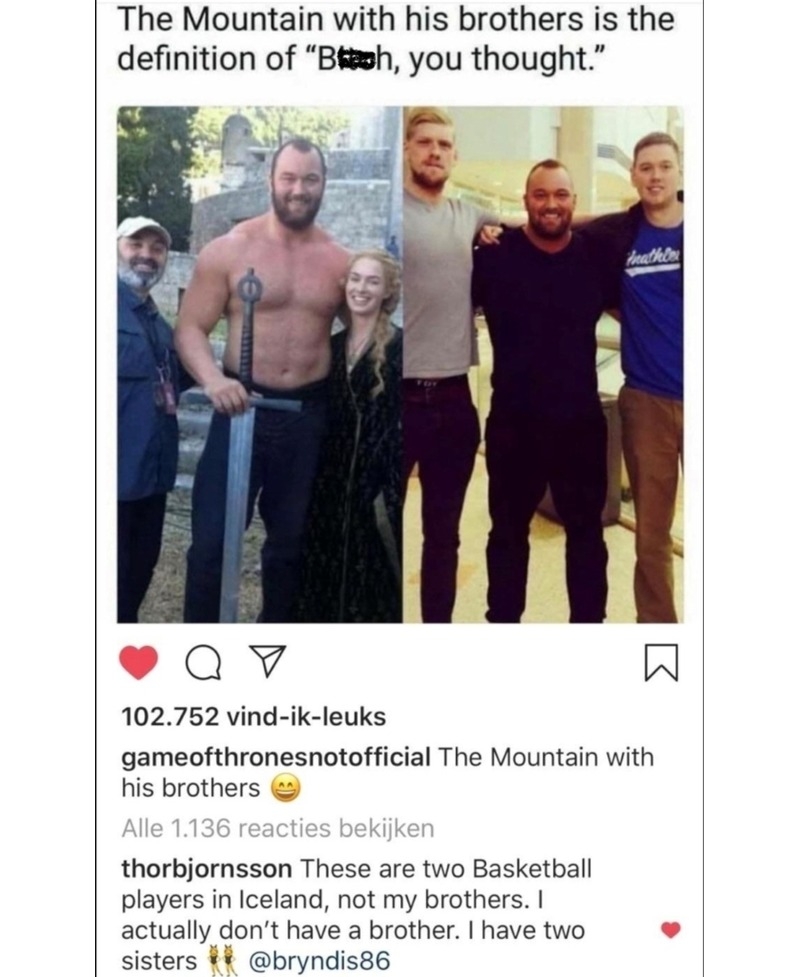 The Mountain Strikes Back | Reddit.com/_testep