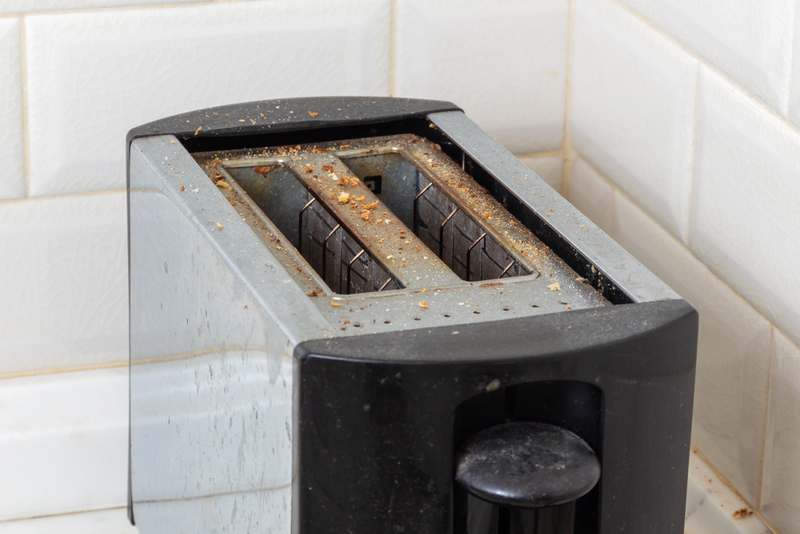 Dislodge Crumbs From the Toaster | Shutterstock