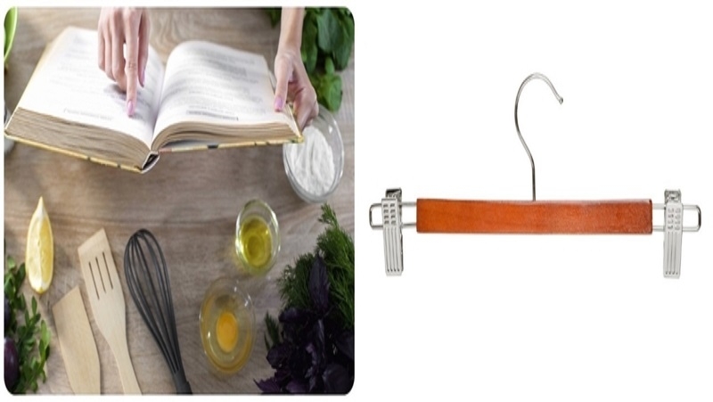 Cookbook Hanger Hack | Shutterstock