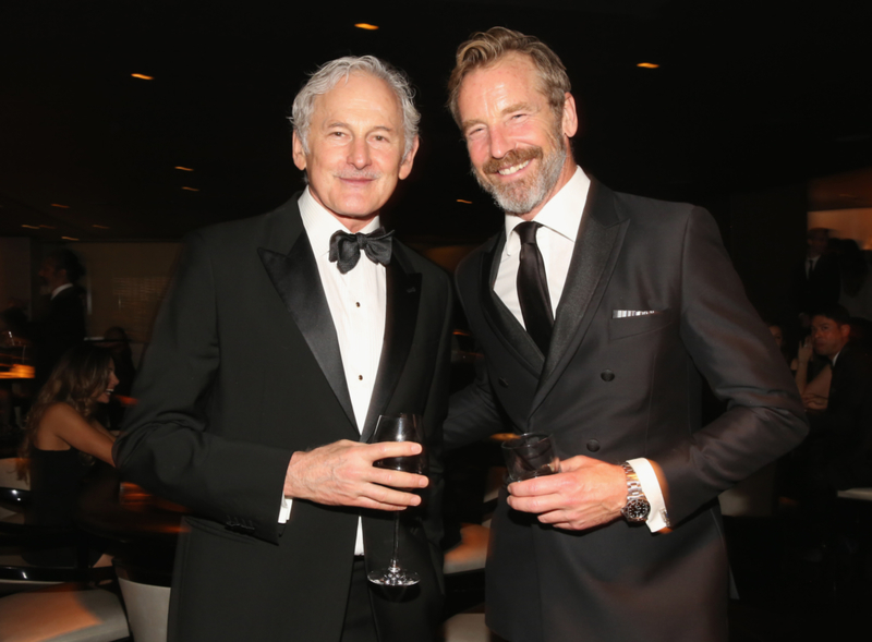 Rainer Andreesen y Victor Garber | Getty Images Photo by Mireya Acierto