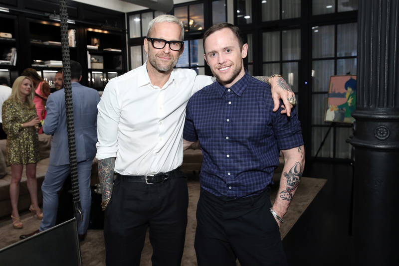 Anton Gutierrez y Bob Harper | Getty Images Photo by Monica Schipper/amfAR/Whitman/Loftis