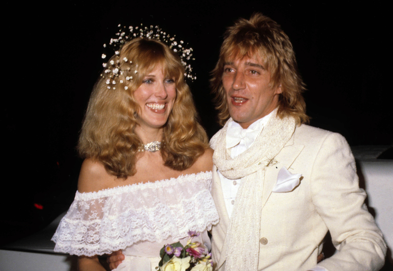 Rod Stewart and Alana Hamilton | Alamy Stock Photo