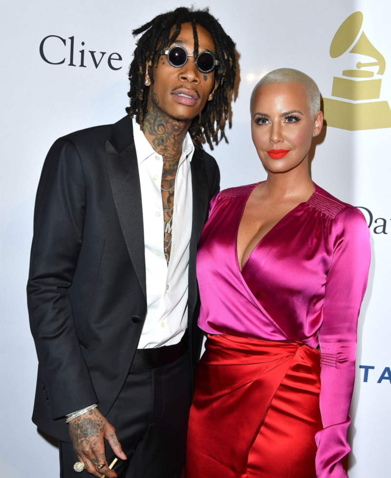 Amber Rose and Wiz Khalifa | Getty Images Photo by Steve Granitz/WireImage