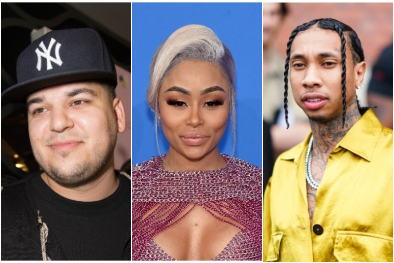 Blac Chyna, Rob Kardashian, and Tyga | Alamy Stock Photo by Sheri Determan/Alamy Live News & Getty Images Photo by Jamie McCarthy & Edward Berthelo 