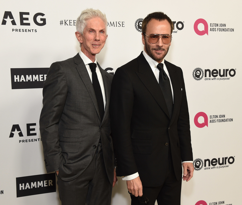 Tom Ford y Richard Buckley | Getty Images Photo by Michael Kovac