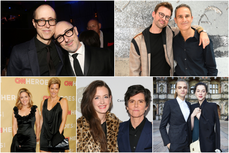 Más parejas de famosos artistas LGBT | Getty Images Photo by Bruce Glikas/WireImage & Andrew Toth/Beverly Center & Gregg DeGuire/FilmMagic & JB Lacroix/ WireImage & Schiller Graphics