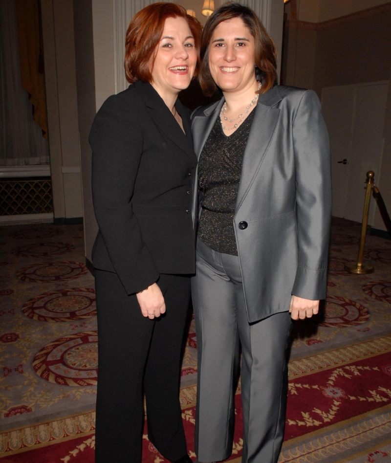 Christine Quinn y Kim Catullo | Alamy Stock Photo by WENN Rights Ltd