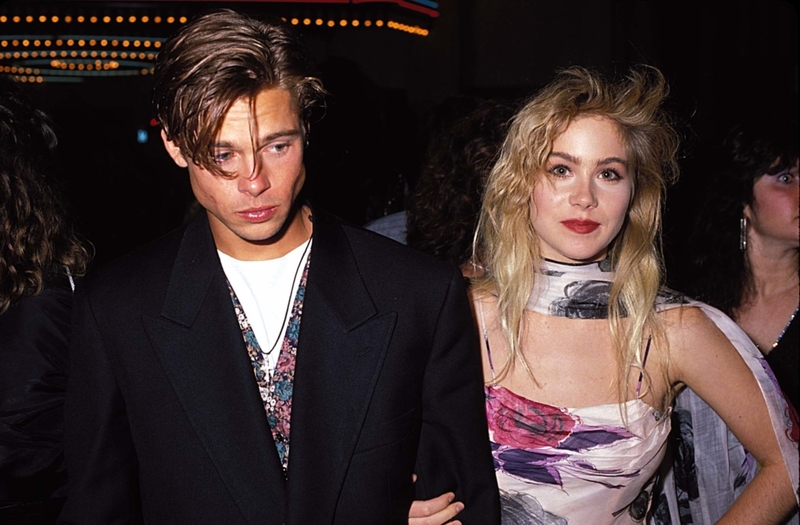 Christina Applegate and Brad Pitt | Getty Images Photo by Jeff Kravitz/FilmMagic, Inc