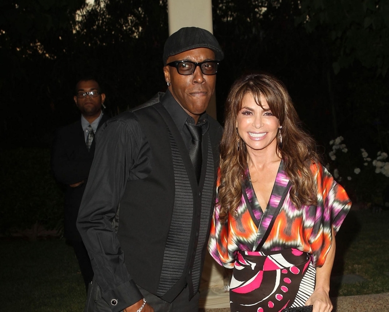 Arsenio Hall and Paula Abdul | Alamy Stock Photo