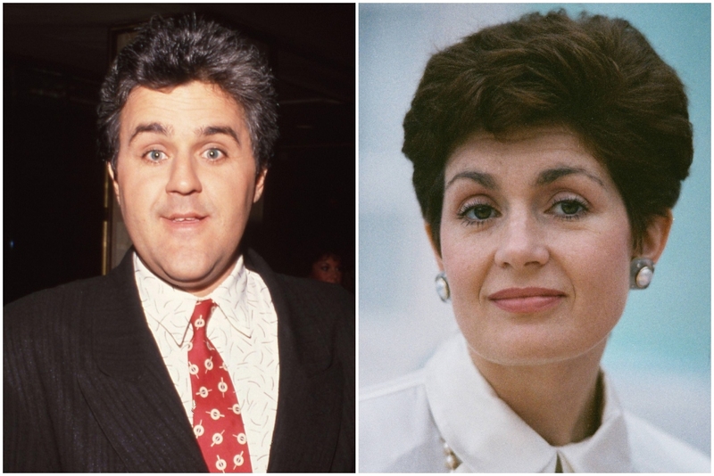 Jay Leno and Sharon Osbourne | Alamy Stock Photo