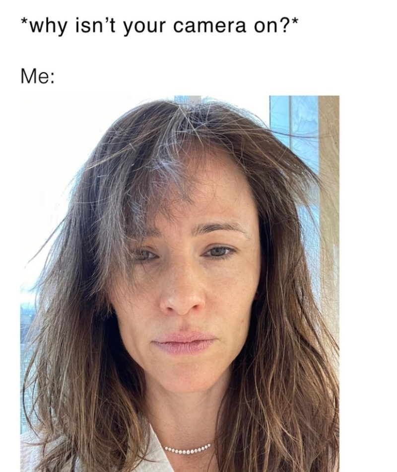 Jennifer Garner Memes the Most of a Bad Hair Day | Instagram/@jennifer.garner