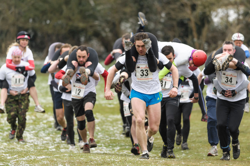 Scandinavian Wife-Carrying | Alamy Stock Photo