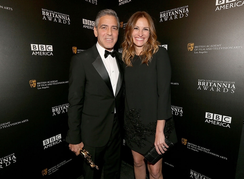 Julia Roberts and George Clooney Had a Falling Out? | Getty Images Photo by Christopher Polk/BAFTA LA