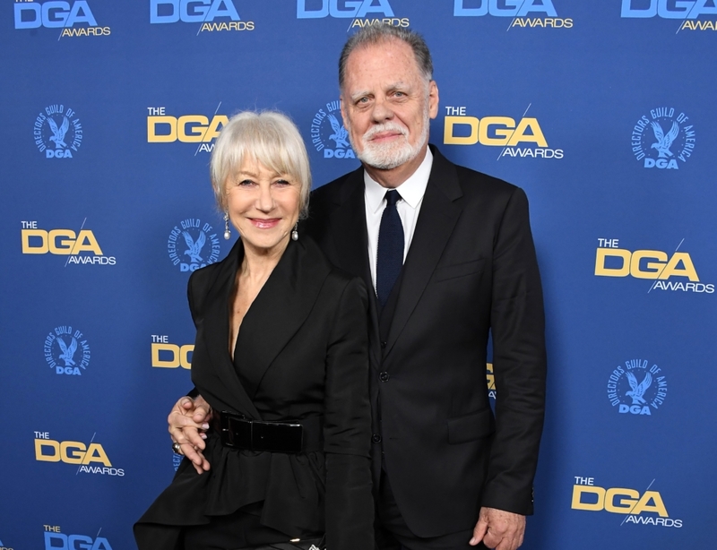 Helen Mirren y Taylor Hackford | Getty Images Photo by Steve Granitz/WireImage