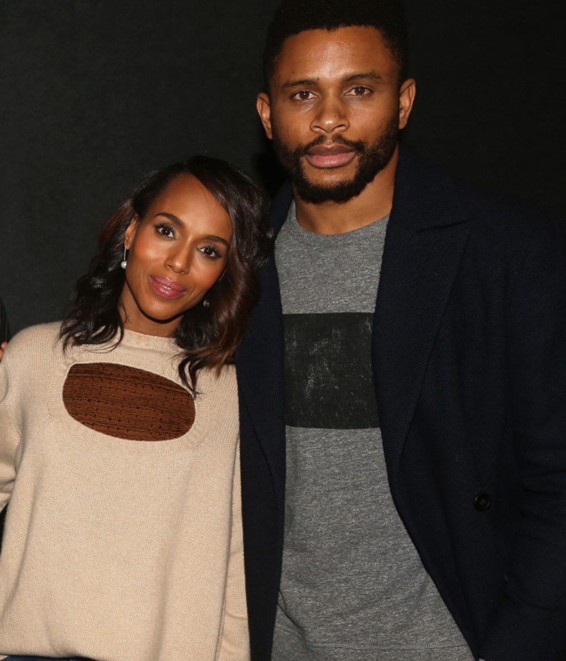 Nnamdi Asomugha & Kerry Washington | Getty Images Photo by Bruce Glikas