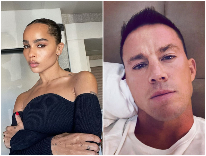 Zöe Kravitz and Channing Tatum | Instagram/@zoeisabellakravitz & @channingtatum