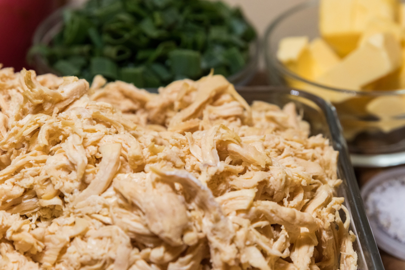 Easy Shredded Chicken | Getty Images Photo by Sergio Mendoza Hochmann