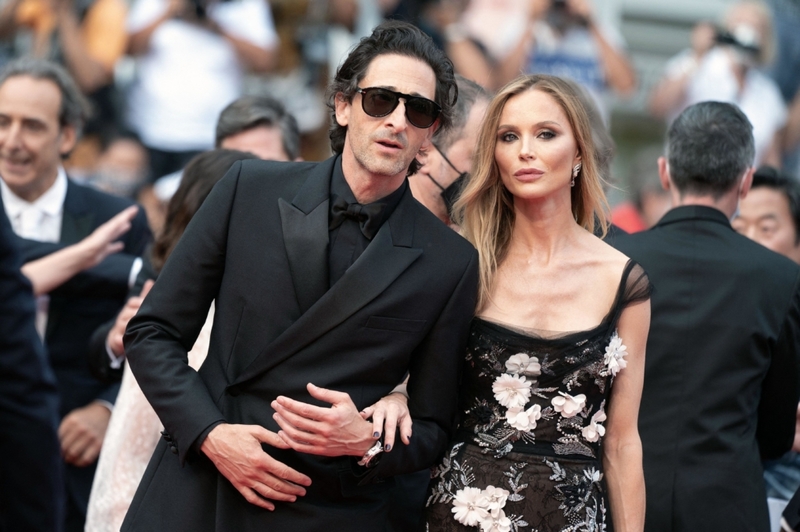 Hookup: Adrien Brody and Georgina Chapman | Alamy Stock Photo