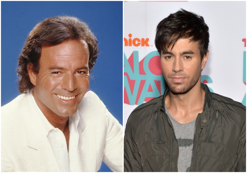 Julio Iglesias y Enrique Iglesias | Getty Images Photo by Harry Langdon & Charley Gallay 