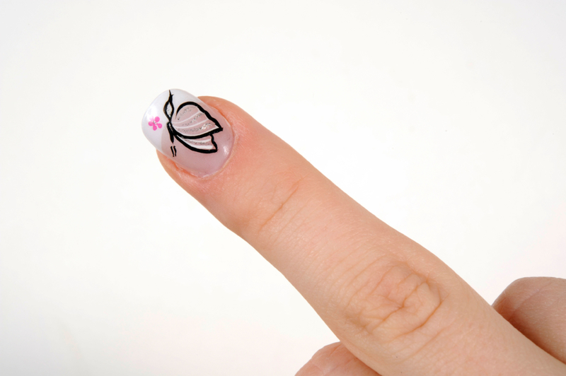 Tattoo Nails | Alamy Stock Photo