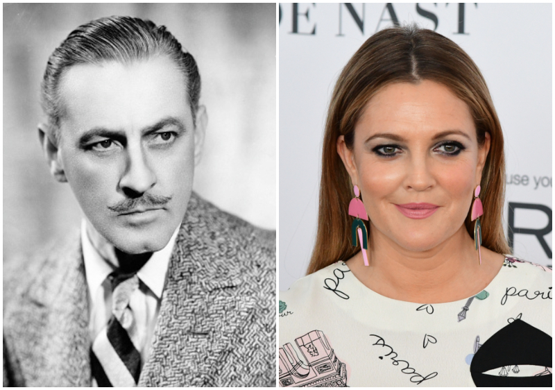 Drew Barrymore: nieta de John Barrymore | Getty Images Photo by Warner Bros./Archive Photos & Shutterstock