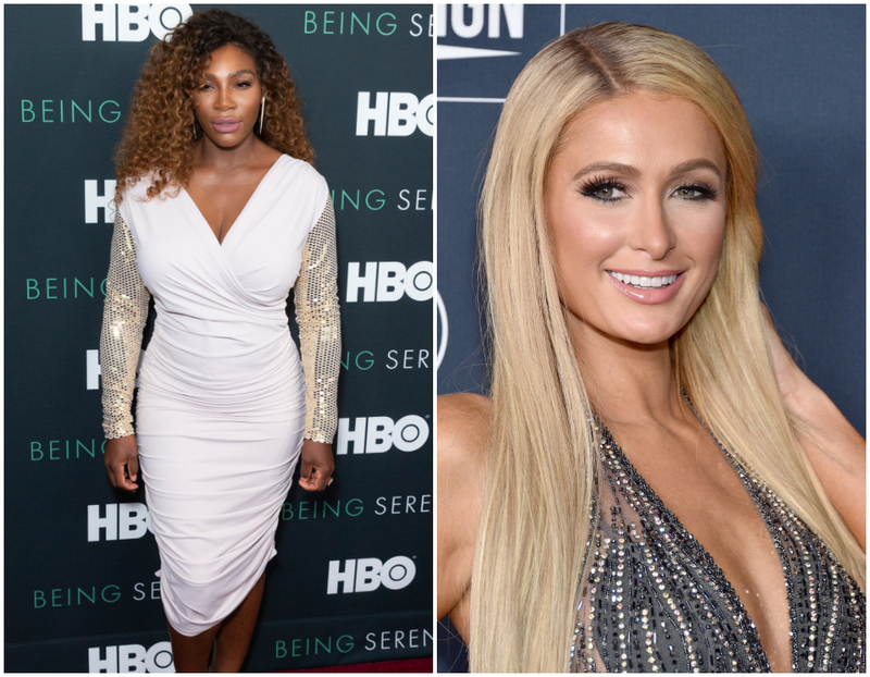 Serena Williams and Paris Hilton -1981 | Shutterstock/Getty Images Photo by Gregg DeGuire