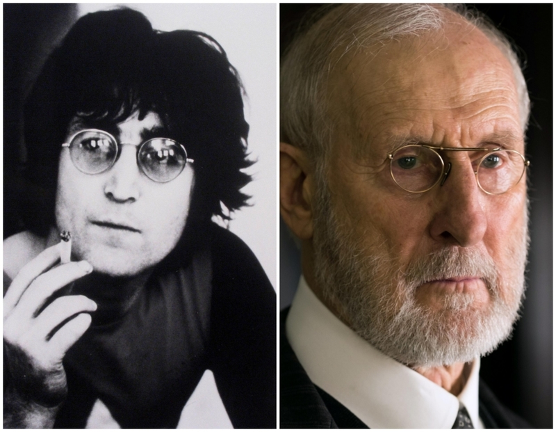 John Lennon and James Cromwell- 1940 | Alamy Stock Photo