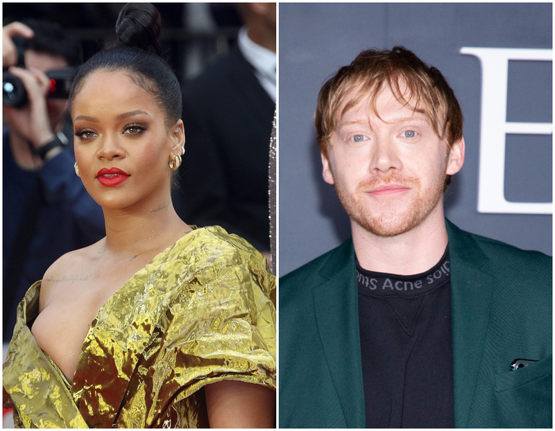 Rihanna and Rupert Grint -1988 | Alamy Stock Photo/Shutterstock