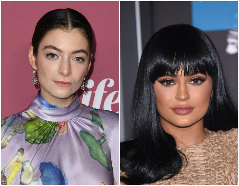 Lorde and Kylie Jenner-1996 | Getty Images Photo by Jon Kopaloff/WireImage/Alamy Stock Photo