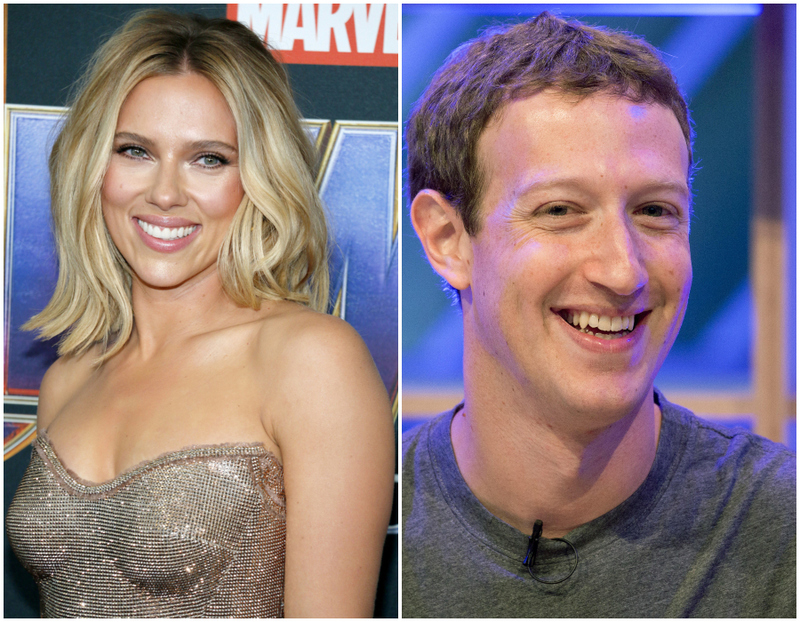 Scarlett Johansson and Mark Zuckerberg-1984 | Shutterstock/Alamy Stock Photo