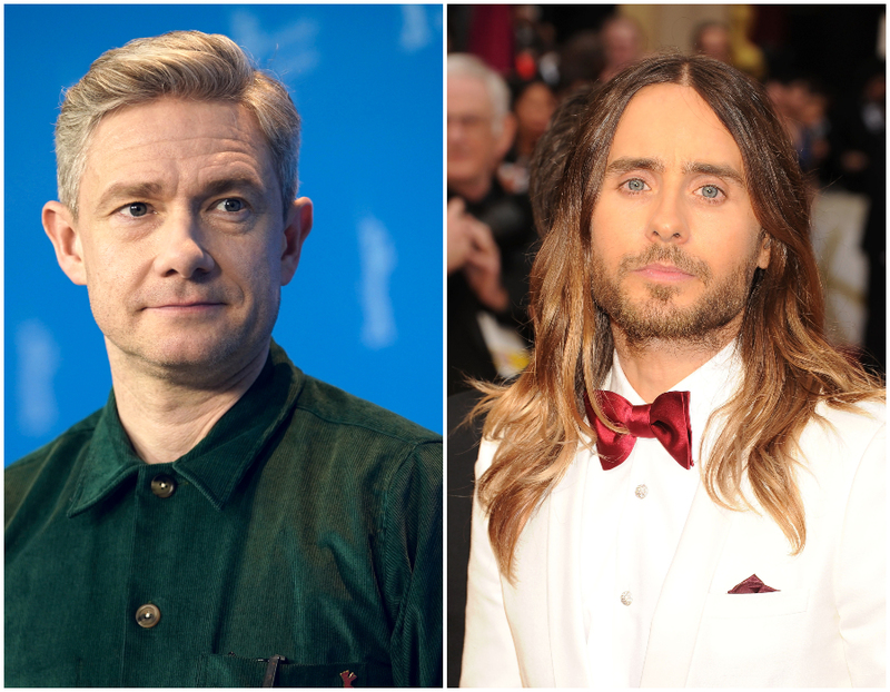 Martin Freeman and Jared Leto- 1971 | Shutterstock/Alamy Stock Photo