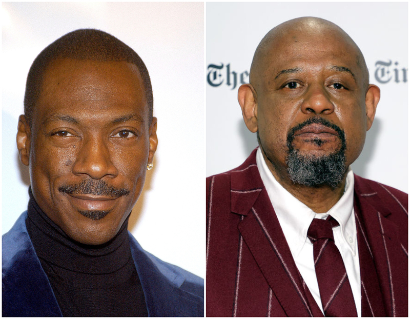 Eddie Murphy and Forest Whitaker -1961 | Shutterstock/Getty Images Photo by Dia Dipasupil