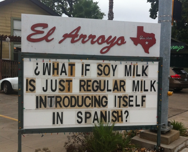 Leche de soja | Facebook/@elarroyoatx