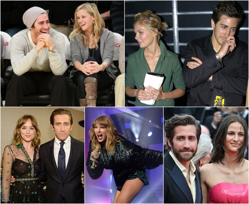 Swift as an Arrow: Jake Gyllenhaal’s Scandalous Love Life | Getty Images Photo by Jeff Kravitz/FilmMagic & Noel Vasquez & Kevin Mazur/HFA2015/WireImage & Alamy Stock Photo by Doug Peters/EMPICS Entertainment & Julien Reynaud/APS-Medias/Abaca Press 