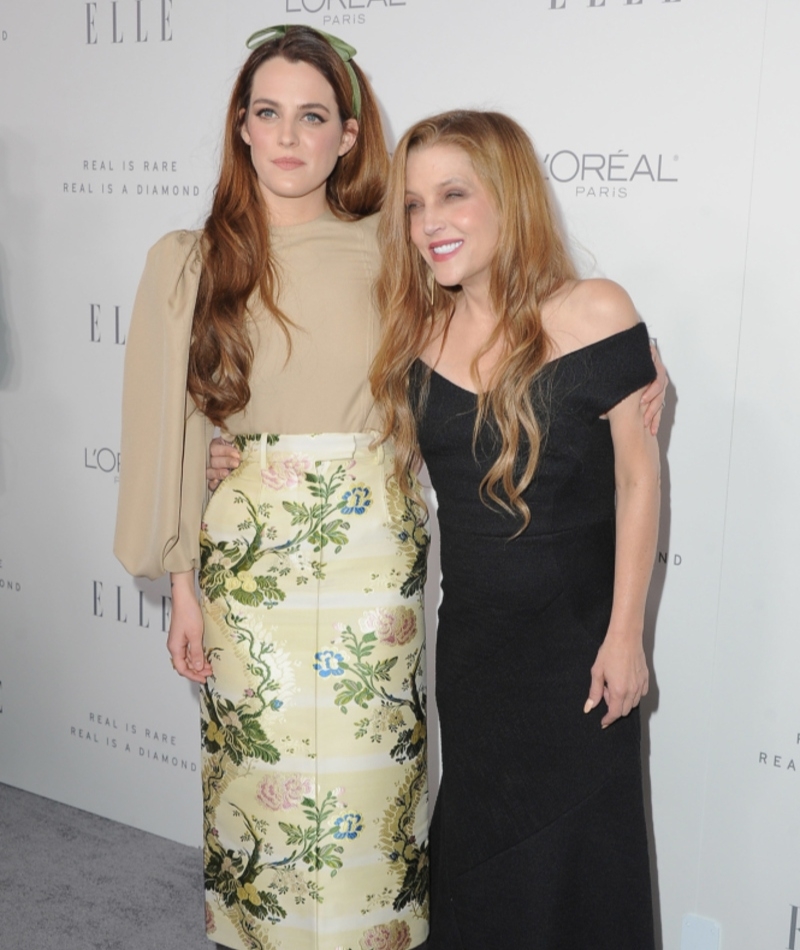 Riley Keough y Lisa Marie Presley | Getty Images Photo By Jon Kopaloff/Contributor