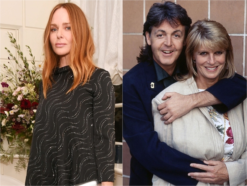 Stella McCartney y Linda McCartney | Getty Images Photo by David M. Benett/Dave Benett & Photo by Rino Petrosino/Mondadori Portfolio via Getty Images