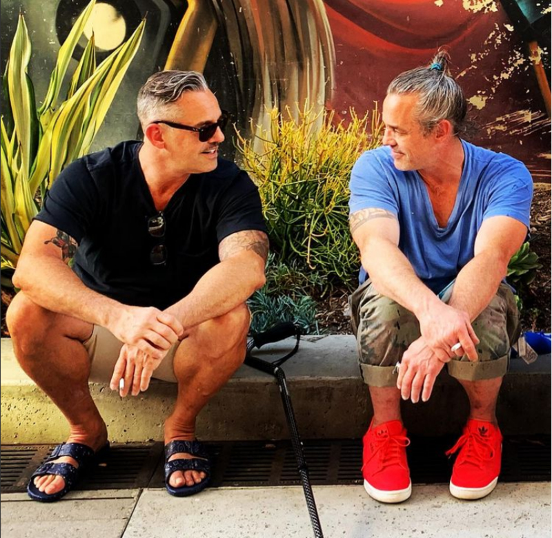 Nicholas Brendon y Kelly Donovan | Instagram/@nicholasbrendon