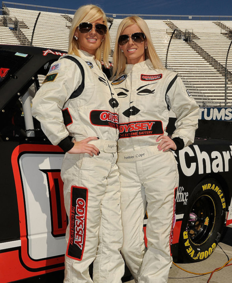 Angela y Amber Cope | Getty Images Photo by Rusty Jarrett