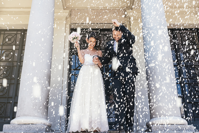 Tossing Rice or Paper | Shutterstock