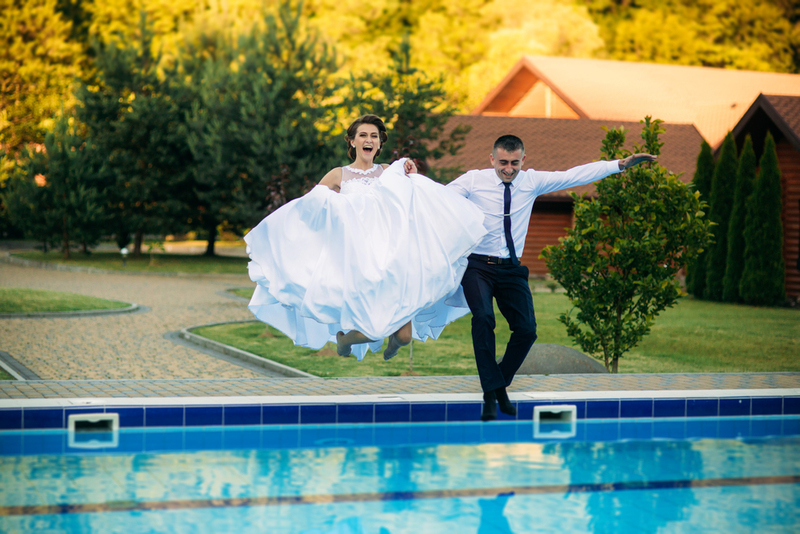 Ruining the Dress for a Picture | Shutterstock