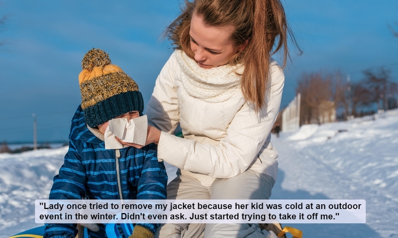 Jacket-lifting | Alamy Stock Photo