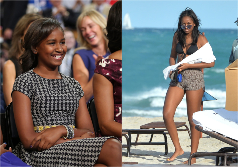 Sasha Obama | Getty Images Photo by Chip Somodevilla & Alamy Stock Photo