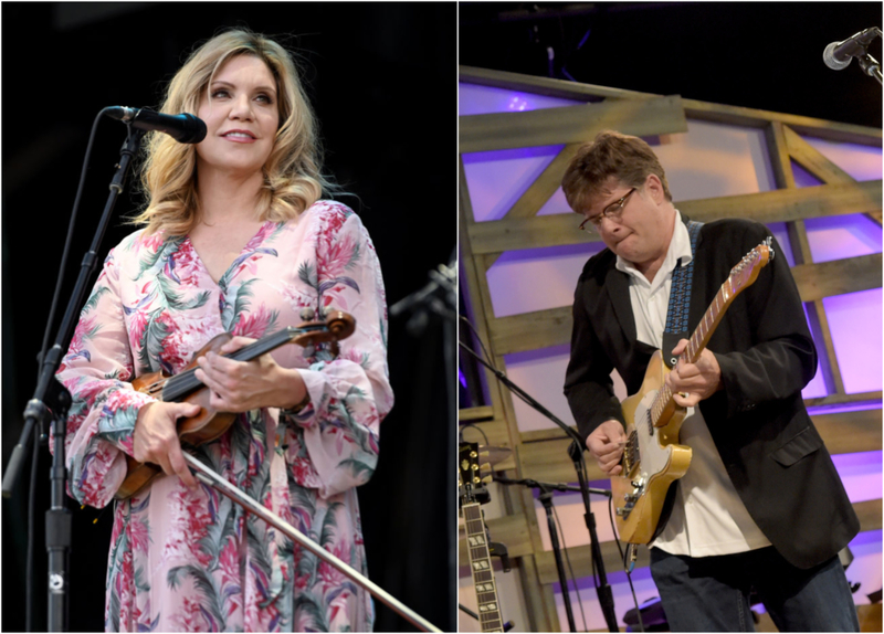 Alison Krauss and Pat Bergeson | Getty Images Photo by Stephen J. Cohen & Rick Diamond/The Country Music Hall Of Fame And Museum